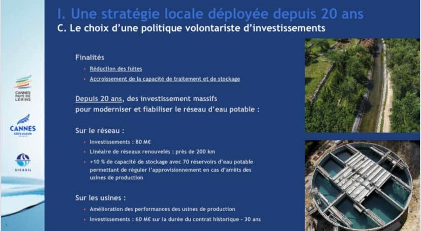David Lisnard présente le Programme Eau de l'Agglo Cannes Lérins, anticipé depuis plus de 20 ans — illustration 1