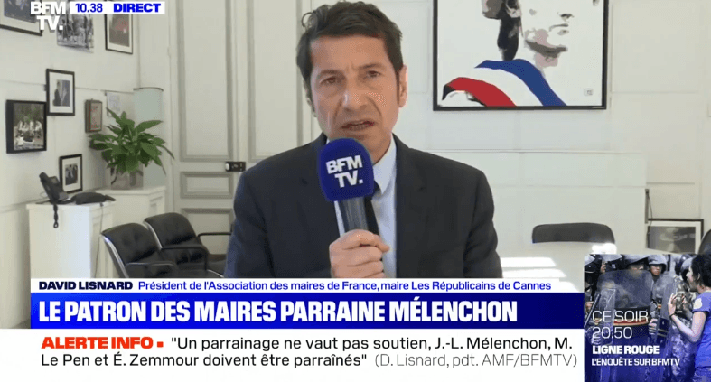 Parrainages : David Lisnard dénonce une situation ubuesque