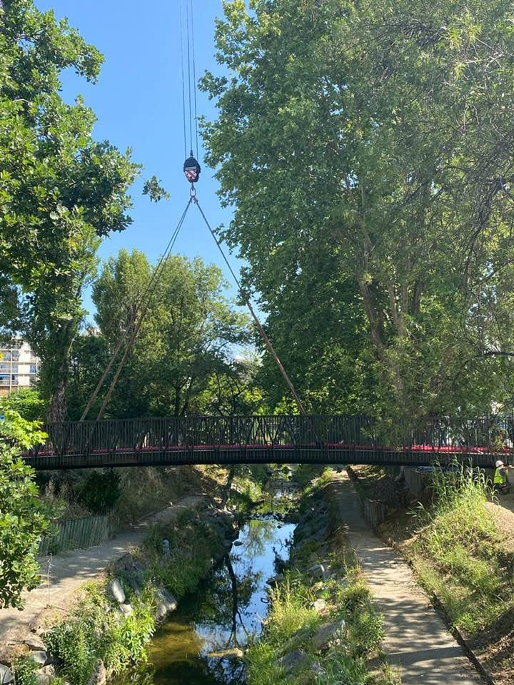 Une nouvelle passerelle à la Frayère — illustration 1