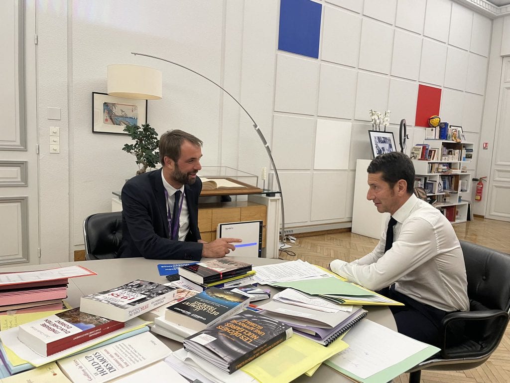 MIPIM : David Lisnard reçoit les maires de Montpellier et Saint-Ouen — illustration 1
