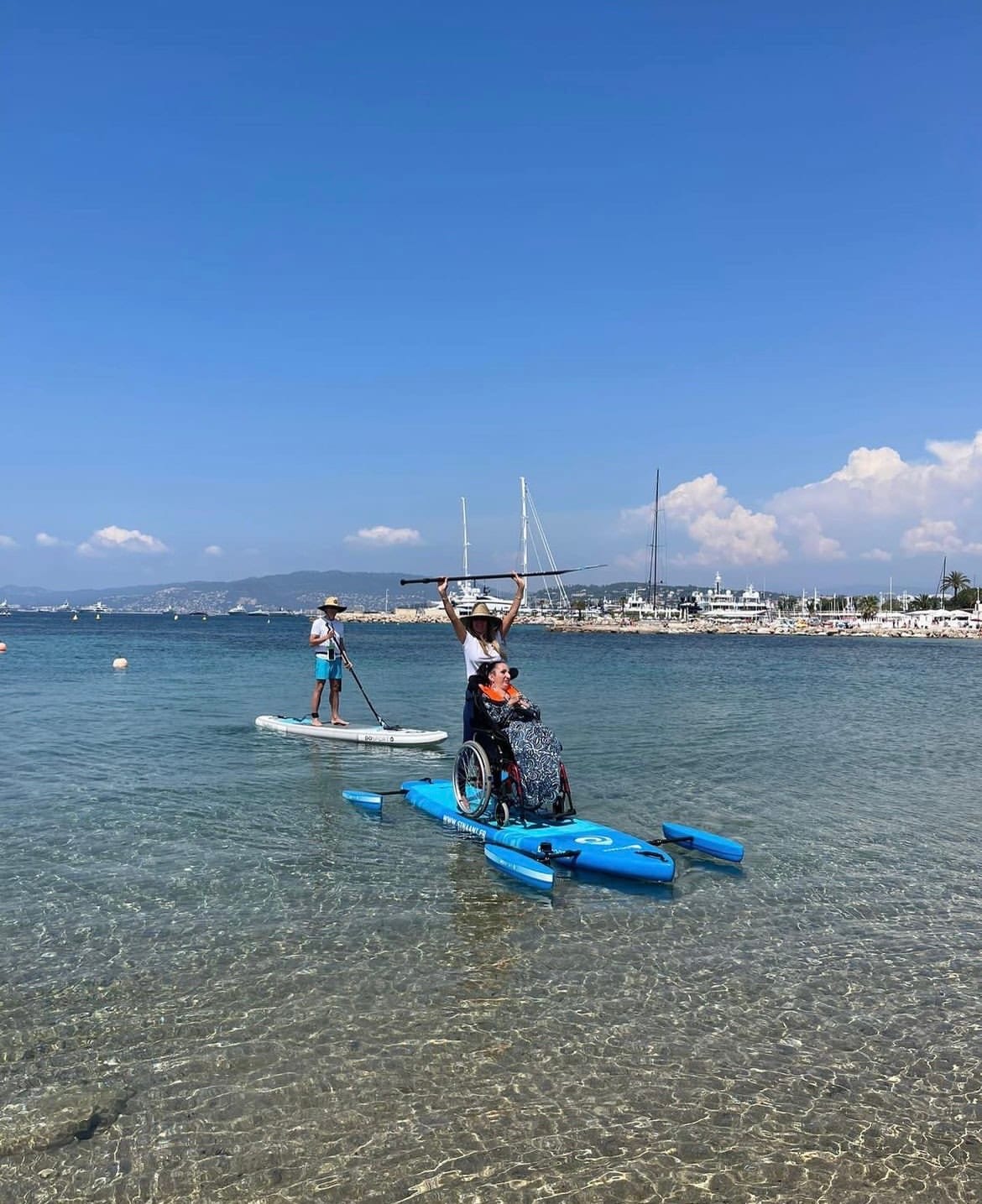 La Mairie de Cannes va proposer des paddles adaptés aux personnes en situation de handicap