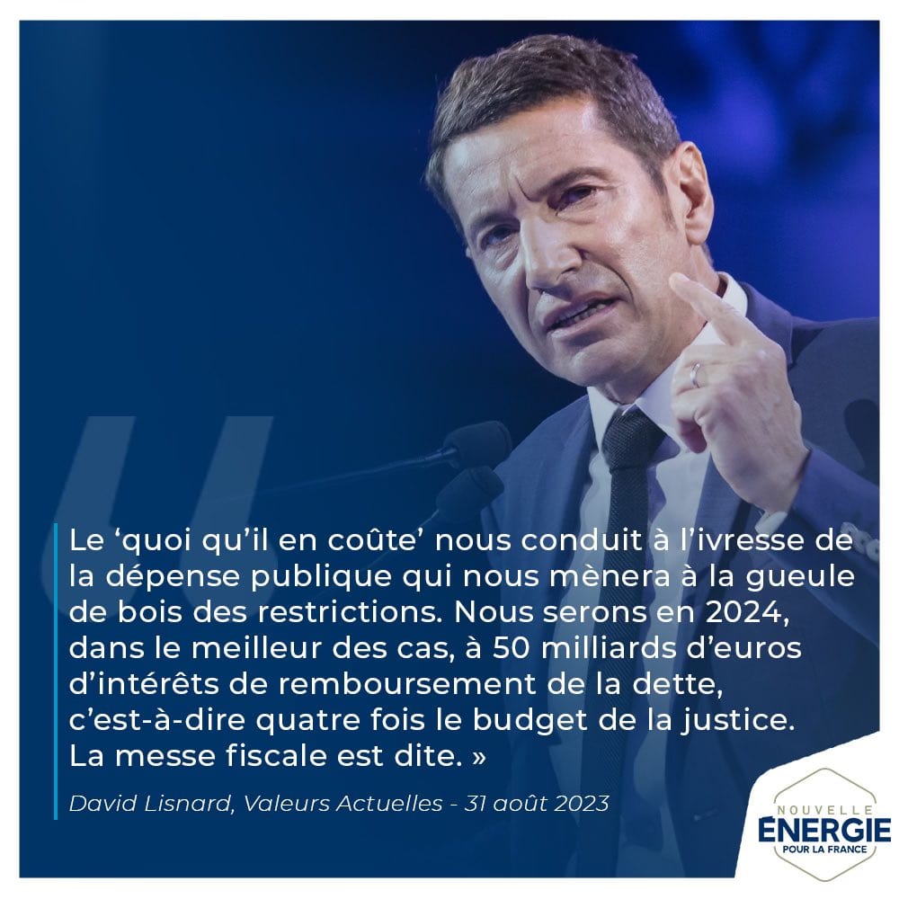 "Nous assistons au dernier soubresaut d'un système" : découvrez l'intégralité de l'interview de David Lisnard parue dans Valeurs Actuelles