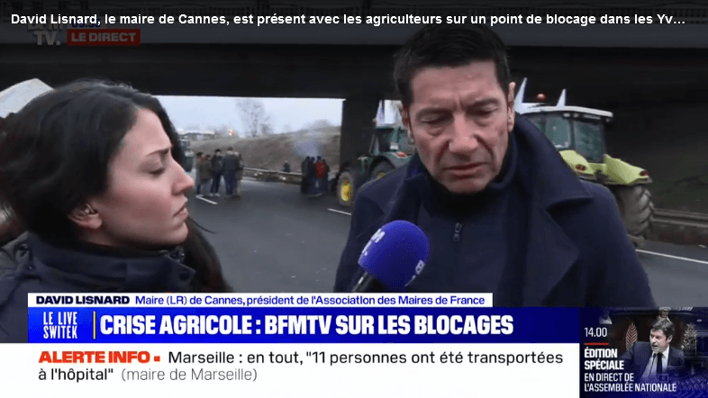David Lisnard auprès des agriculteurs — illustration 1