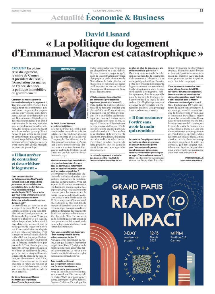 "La politique du logement d'Emmanuel Macron est catastrophique" — illustration 1