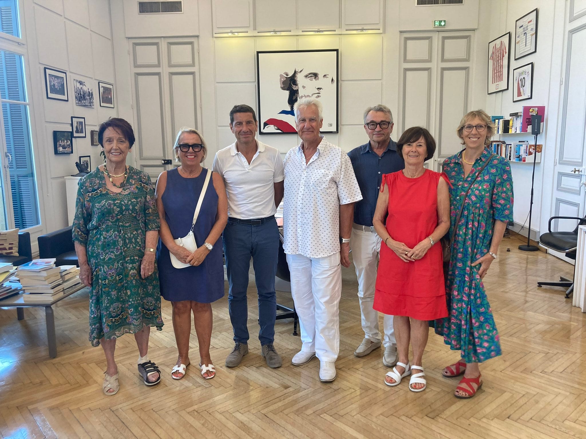 David Lisnard a reçu les équipes de l’Accueil des Villes Françaises de Cannes