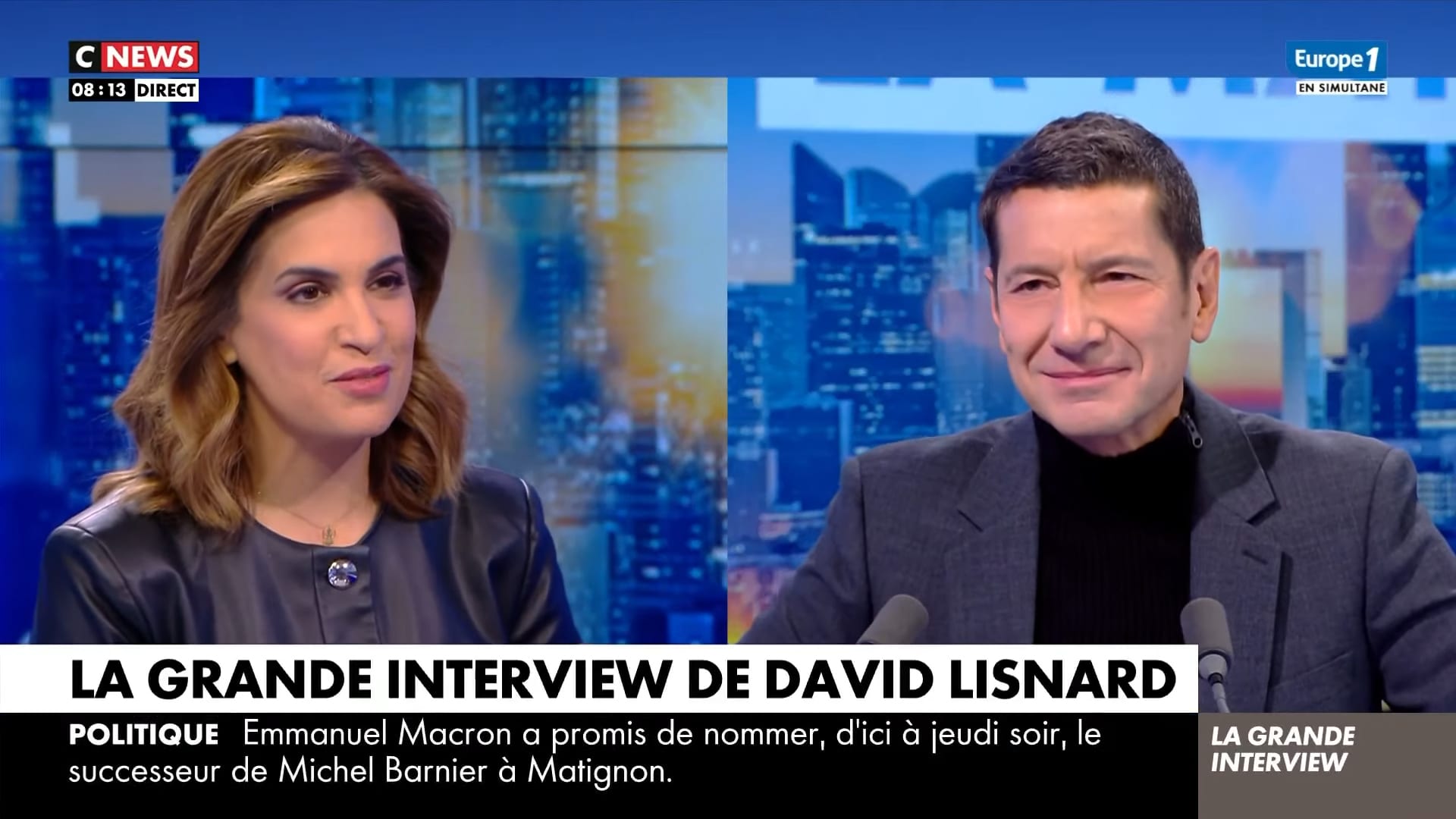 "Le plus dur ce n’est pas de faire gagner les idées nouvelles, c’est d’échapper aux idées anciennes" : David Lisnard était l'invité de la matinale de CNews et Europe 1