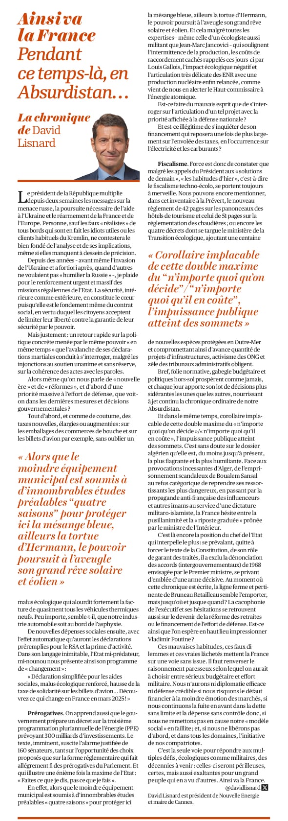 Pendant ce temps-là, en Absurdistan... — illustration 1