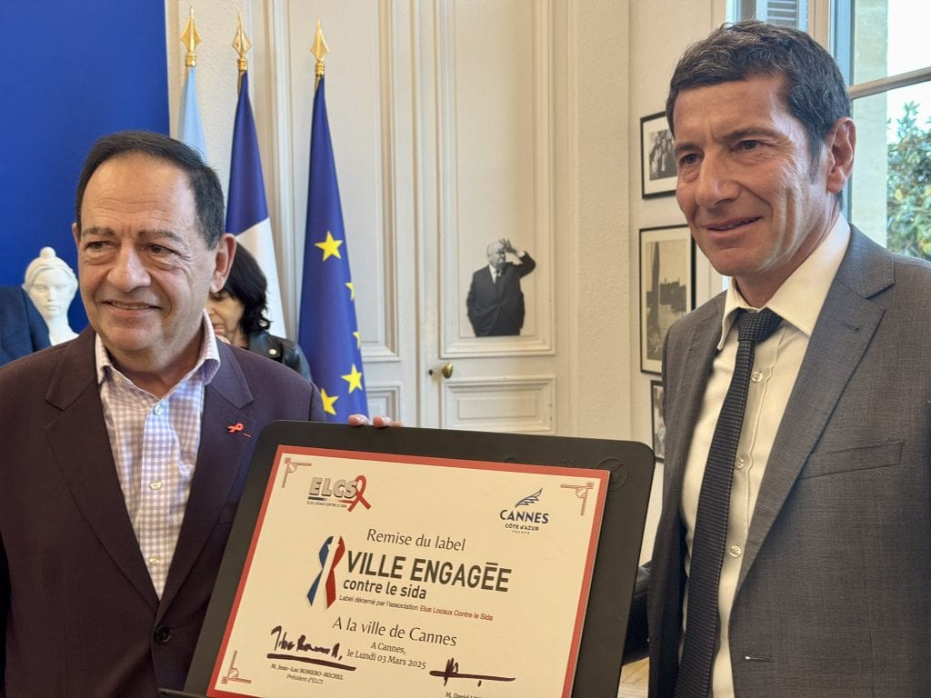 La Ville de Cannes distinguée pour son engagement contre le SIDA — illustration 1