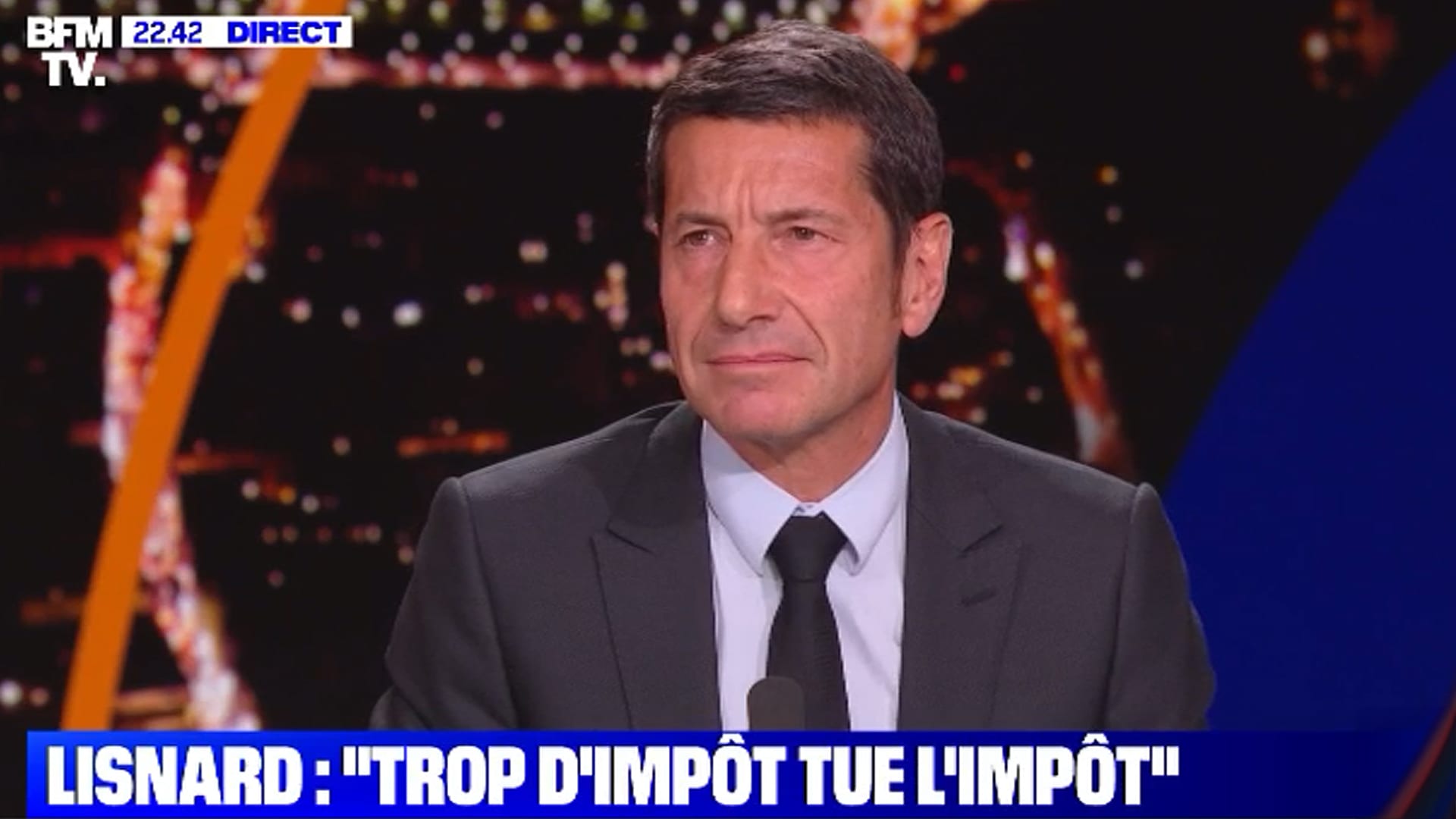 « Trop d’impôt tue l’impôt » : David Lisnard était l’invité de BFM TV
