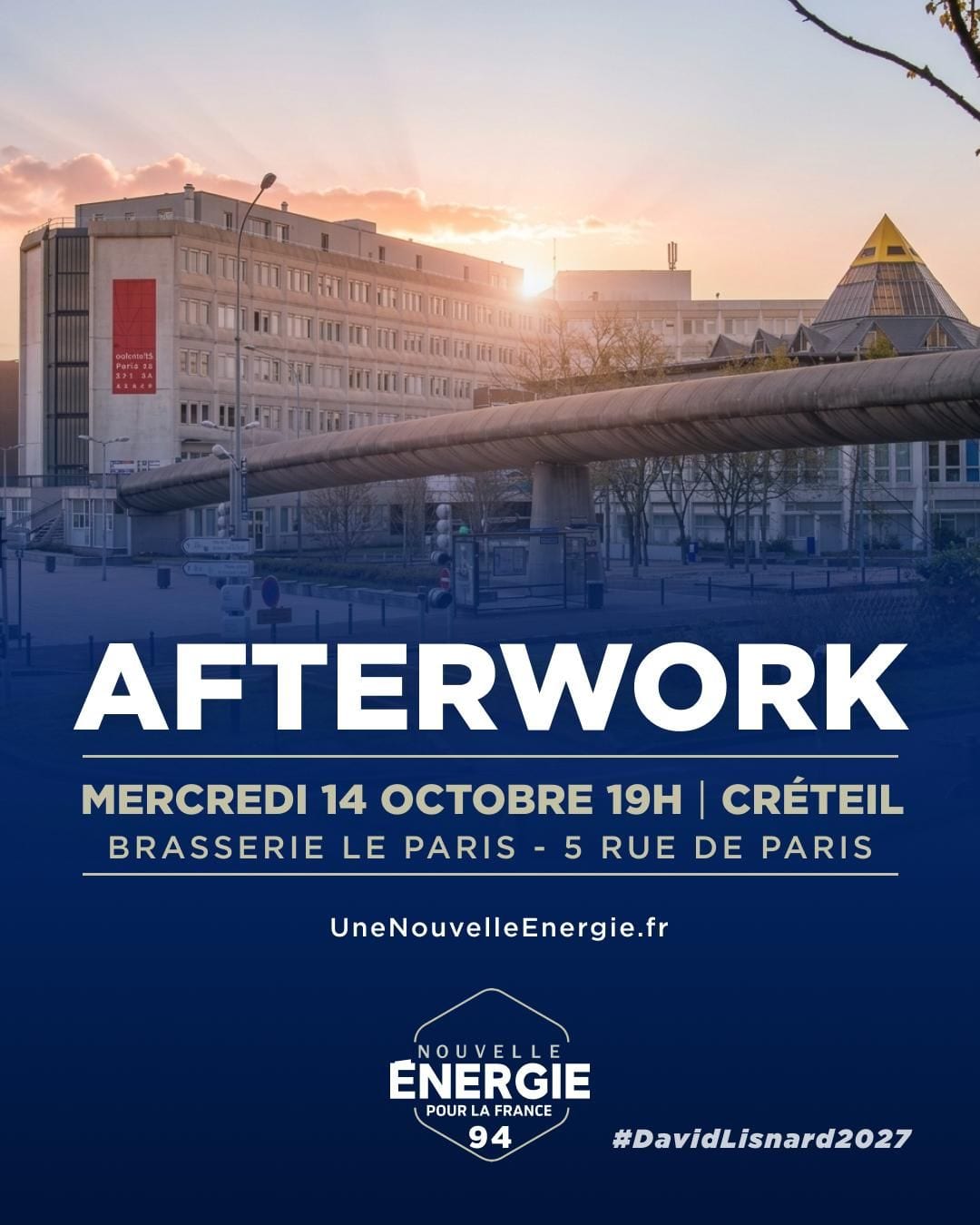 Illustration de l’événement : AFTERWORK NOUVELLE ÉNERGIE VAL-DE-MARNE