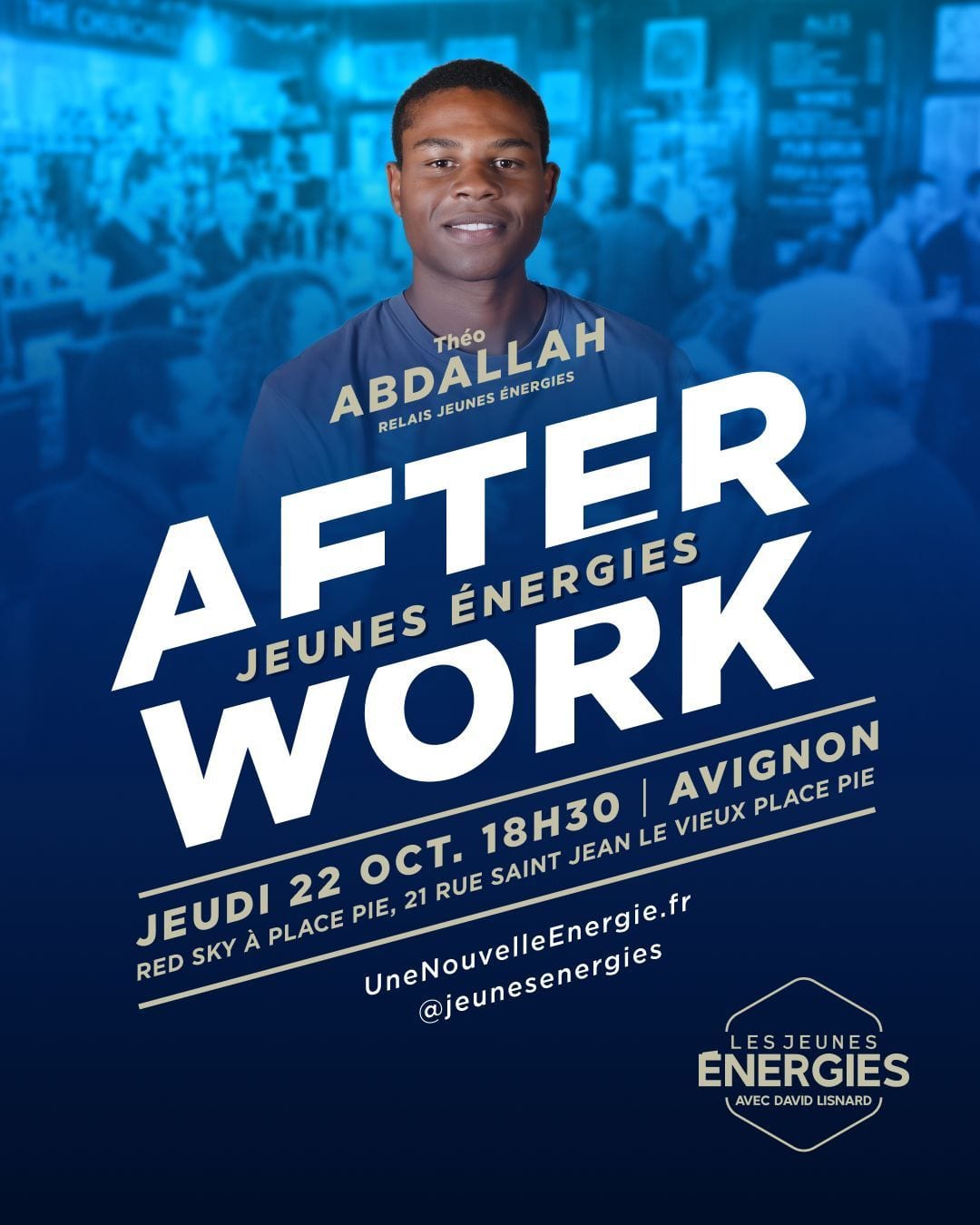Illustration de l’événement : AFTERWORK JEUNES ÉNERGIES AVIGNON