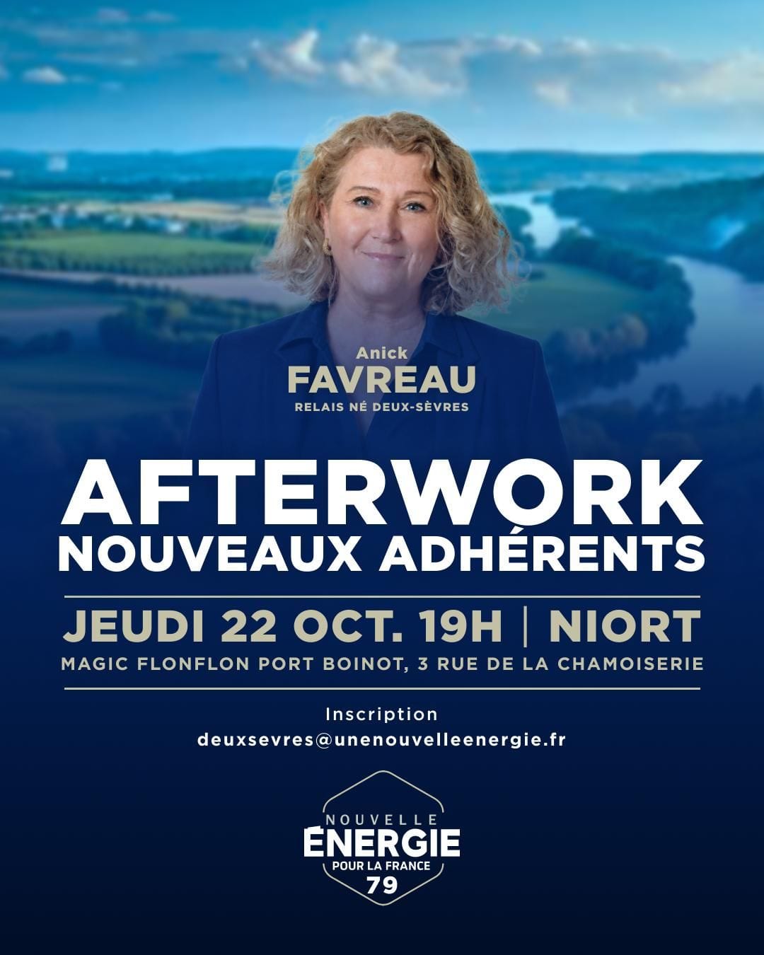 Illustration de l’événement : AFTERWORK NOUVEAUX ADHÉRENTS NIORT