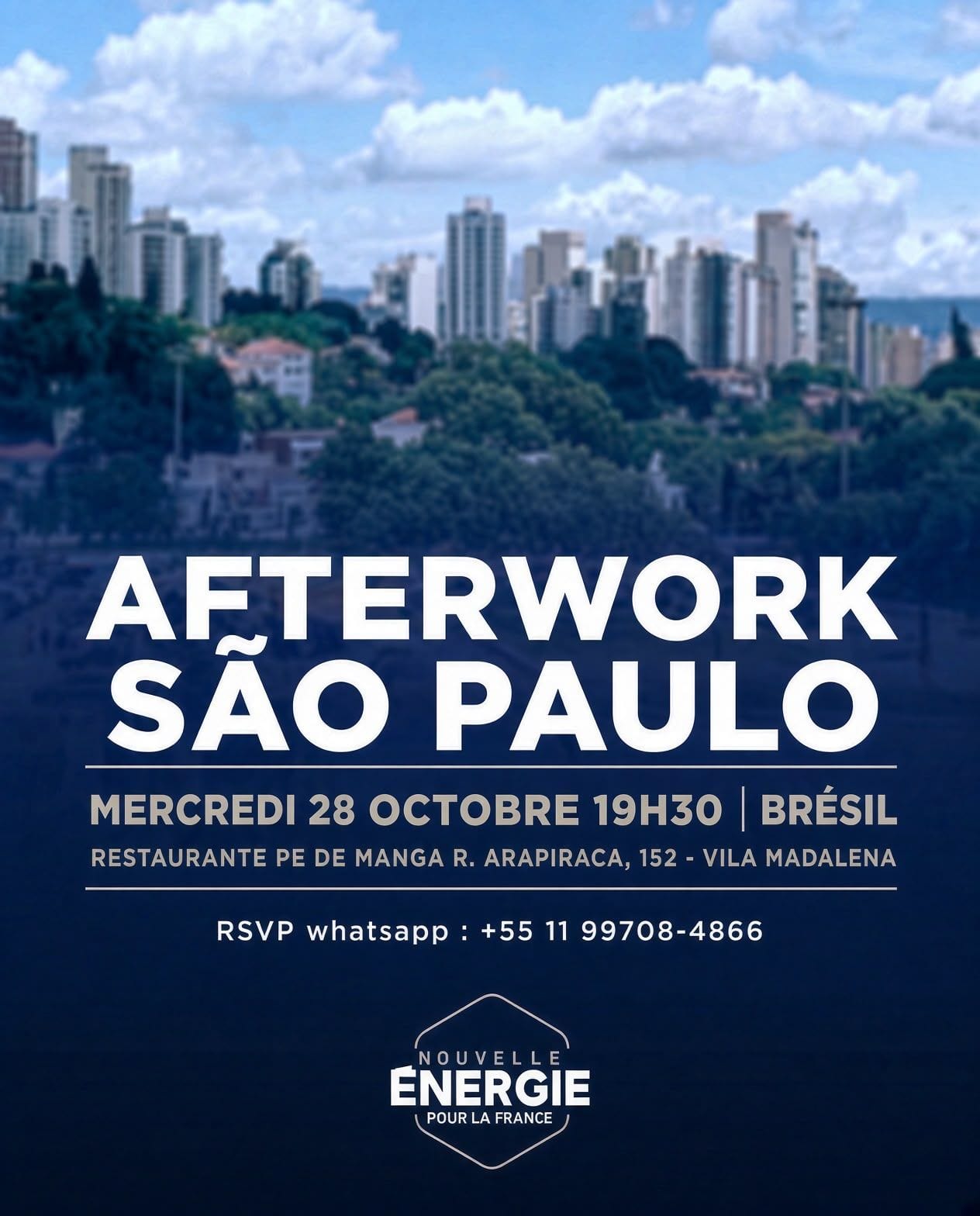 Illustration de l’événement : AFTERWORK SÃO PAULO