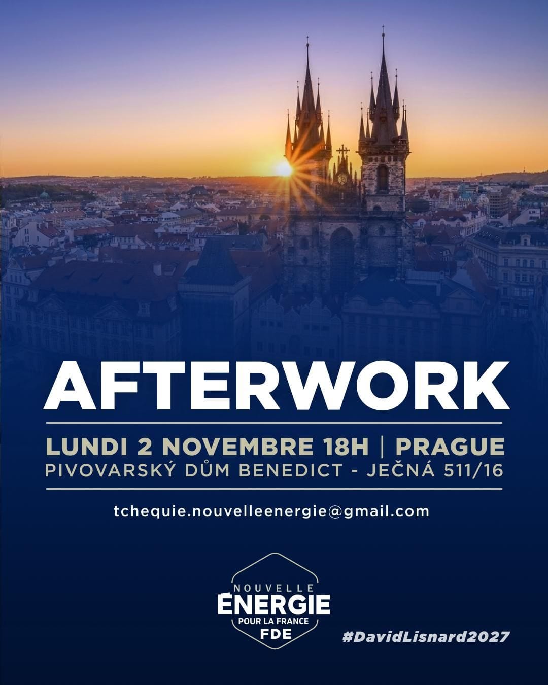 Illustration de l’événement : AFTERWORK NOUVELLE ÉNERGIE PRAGUE