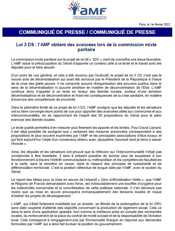 Loi 3DS : L'AMF obtient des avancées — illustration 1
