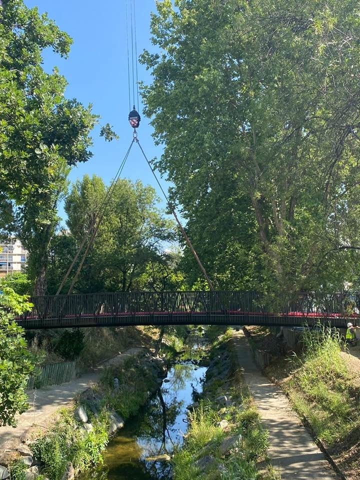 Une nouvelle passerelle à la Frayère — illustration 1