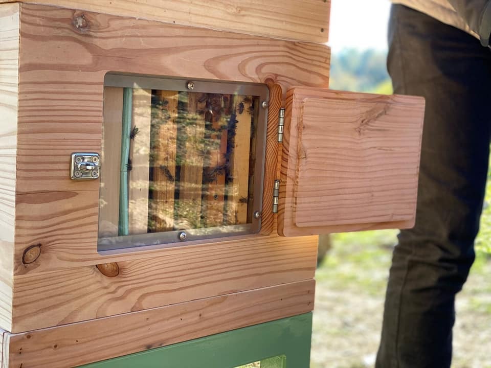 Une nouvelle ruche pédagogique installée dans la Croix-des-Gardes ! — illustration 1