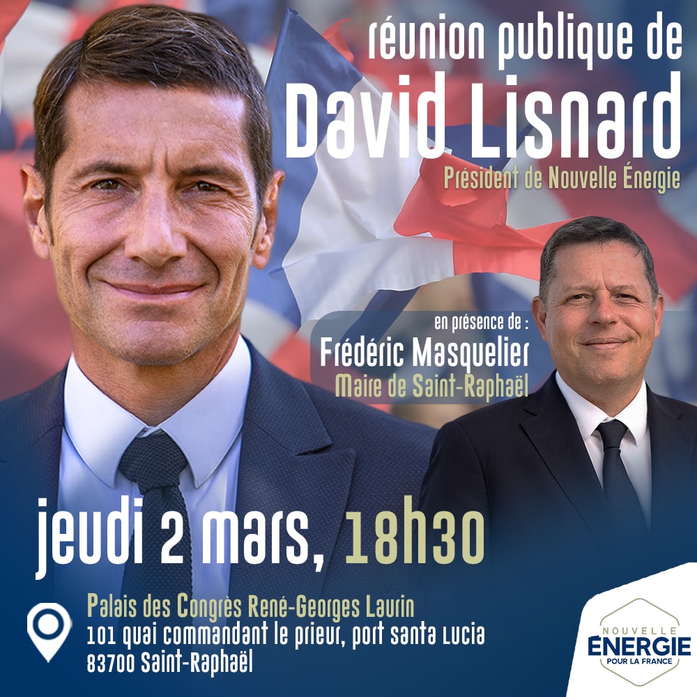 Réunion publique de David Lisnard à Saint-Raphaël — illustration 1