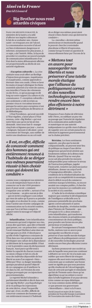 Big Brother nous rend attardés civiques — illustration 1