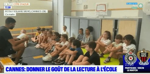 Lecture des grandes œuvres sur le temps périscolaire, après le repas : une action Mairie de Cannes pour transmettre le goût de la belle langue — illustration 1