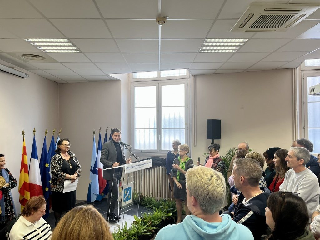 David Lisnard présente ses vœux aux agents du Centre Communal d’Action Sociale de la Mairie de Cannes — illustration 1