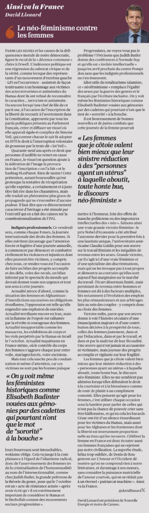 Journée Internationale des droits des femmes : le néo-féminisme contre les femmes — illustration 1