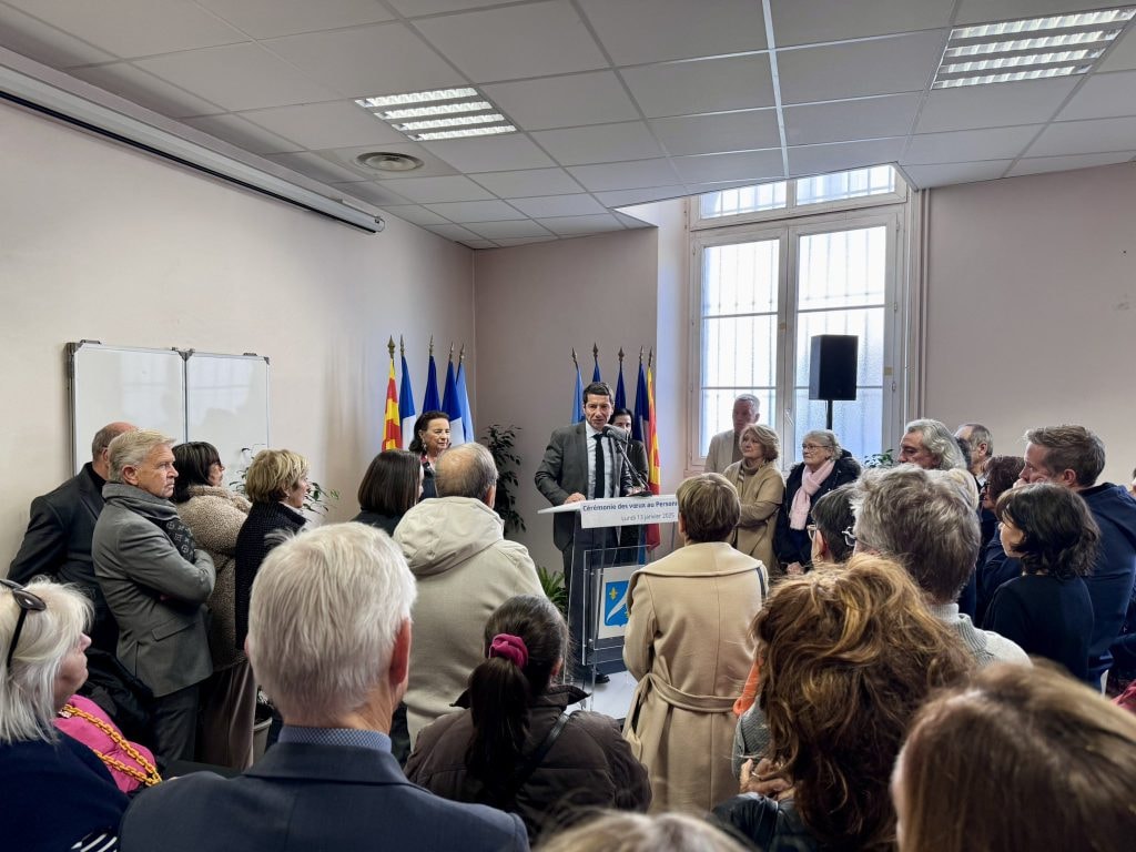 CCAS, Association des Vieilles Familles Boccassiennes, Faculté des métiers : David Lisnard poursuit sa tournée des vœux — illustration 1