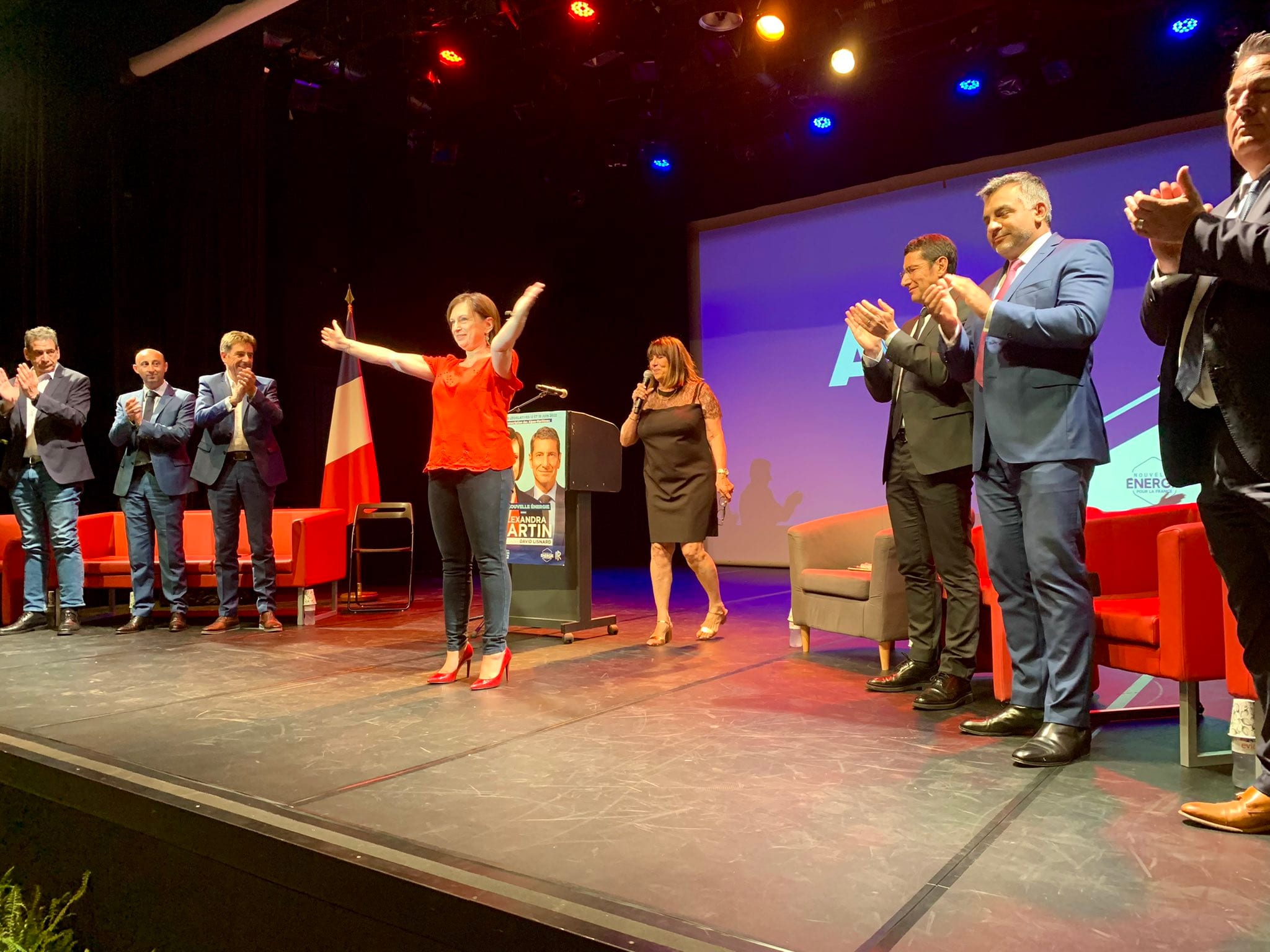Législatives : salle comble à Cannes pour la réunion publique d'Alexandra Martin !