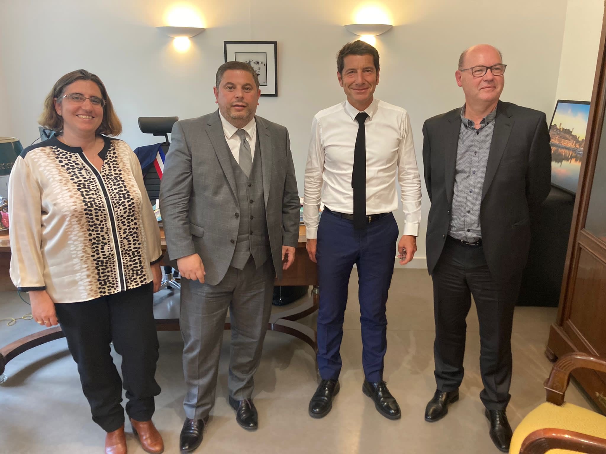 AMF : David Lisnard rencontre les représentants d'Action Logement