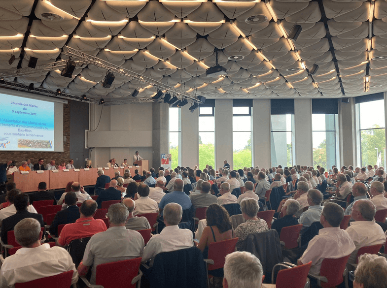 AMF : David Lisnard à l'assemblée générale des maires du Bas-Rhin