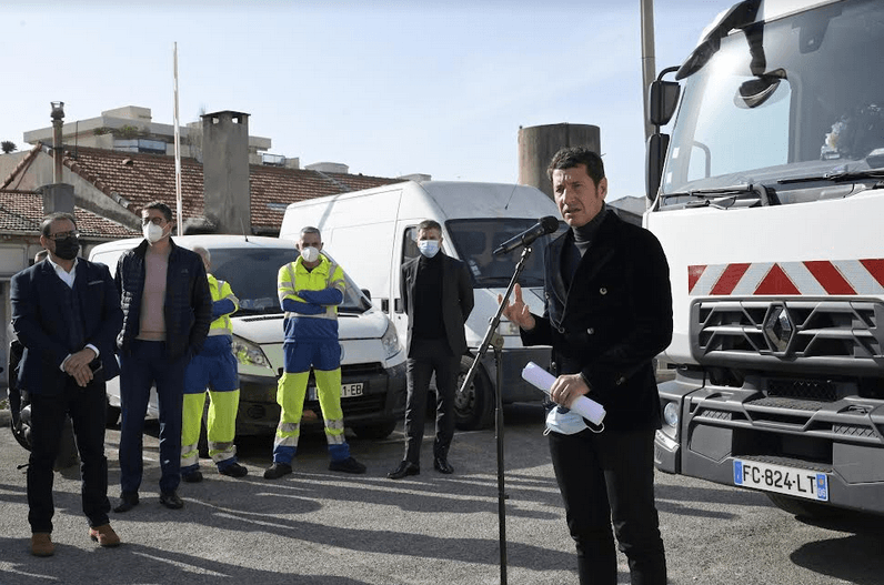 Centre Opérationnel de Pilotage : David Lisnard est venu saluer les équipes de la collecte des déchets