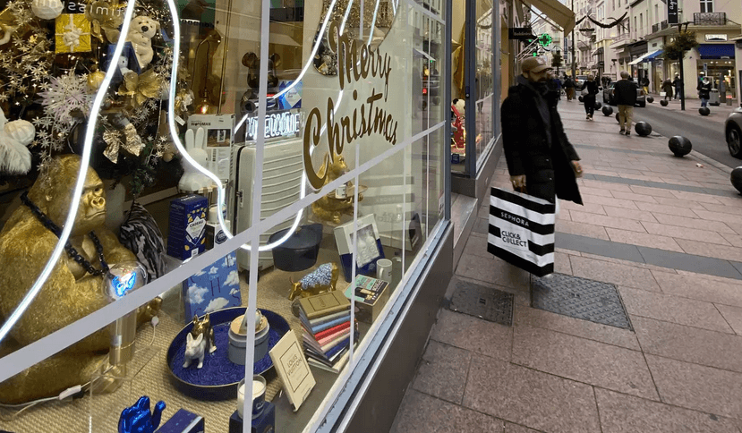 Cannes est la ville de France la mieux équipée en magasins de Noël