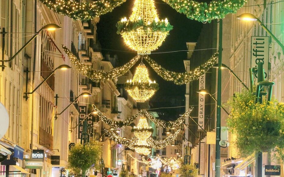 Cannes, ville reine du shopping de Noël