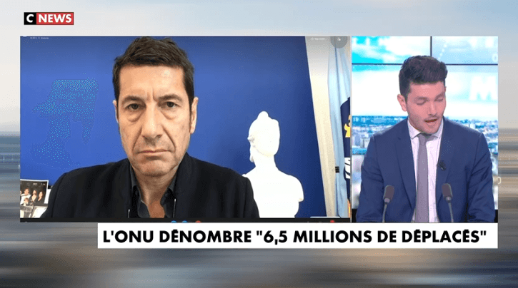 David Lisnard interviewé par CNews sur la situation en Ukraine