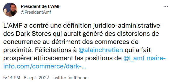 Dark stores : l'AMF protège les commerces de proximité des distorsions de concurrence