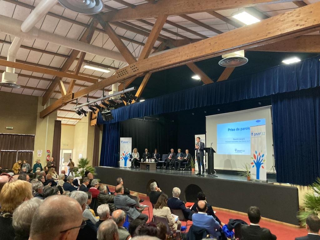 David Lisnard dans le Gers pour l'AG des maires du département