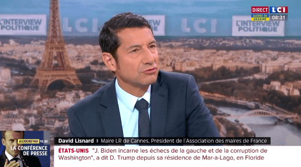 Immigration, réforme des retraites : David Lisnard était l'invité de la Matinale de LCI