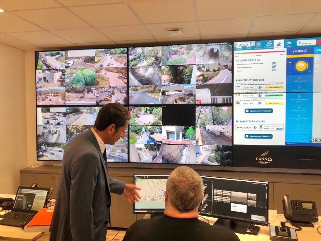 Risques majeurs : David Lisnard continue de déployer ses actions concrètes pour Cannes et l'Agglomération Cannes Lérins