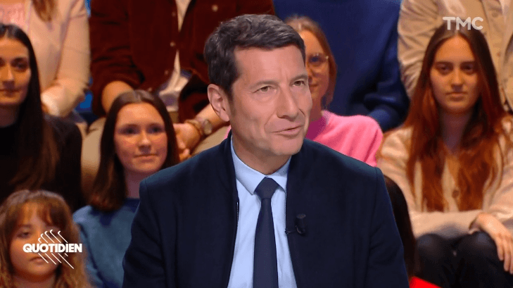 David Lisnard était l'invité principal de l'émission Quotidien sur TMC