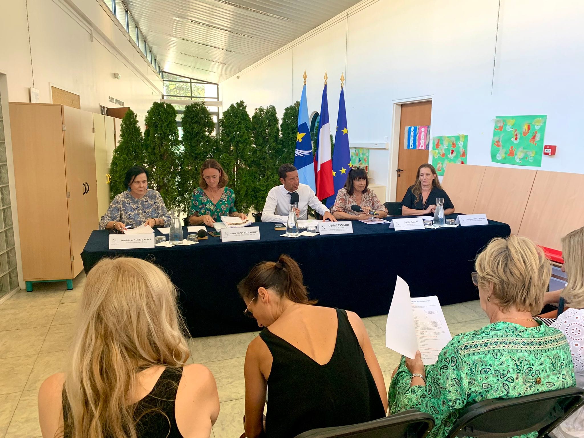 Rentrée scolaire 2022 : David Lisnard souhaite renforcer l'apprentissage des langues à Cannes