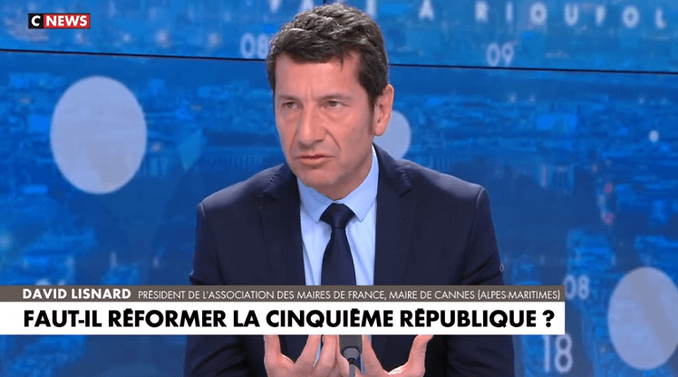David Lisnard était l'invité de l'émission "Face à Rioufol" sur CNews