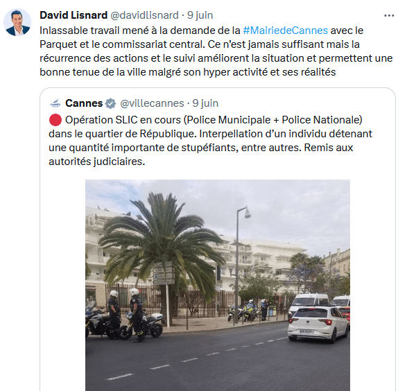 Nouvelle opération réunissant polices municipale et nationale dans le quartier de République