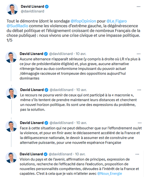 Construire une alternative puissante pour une nouvelle espérance française