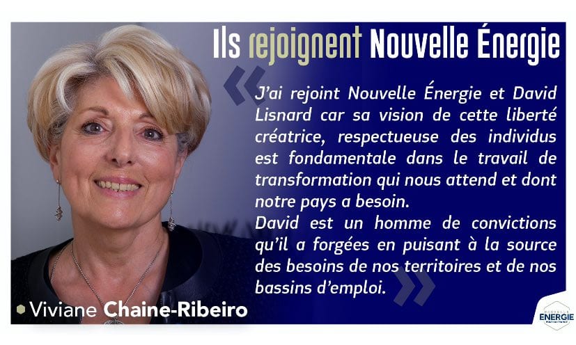 Viviane Chaine-Ribeiro rejoint Nouvelle Énergie