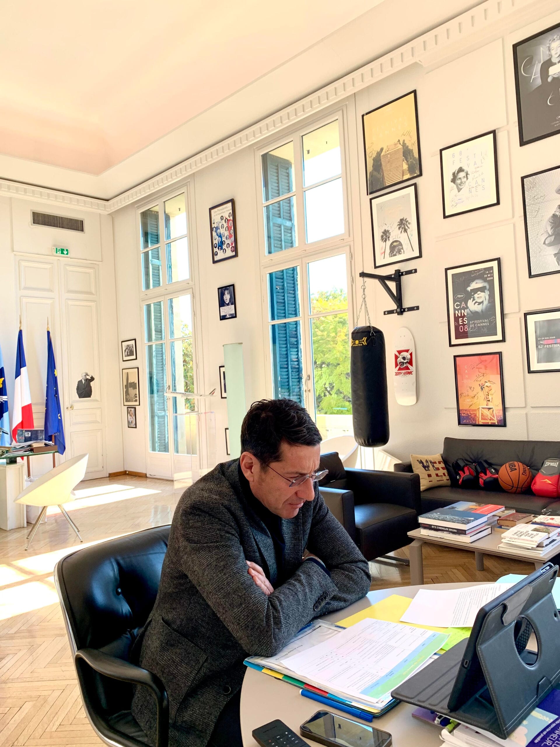 AMF : visioconférence entre David Lisnard et la Protection Civile pour accompagner les maires dans leurs dispositifs de soutien au peuple ukrainien