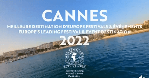 World Travel Awards : Cannes élue meilleure destination pour les festivals et événements d’Europe pour la 2ème année consécutive aux Oscars du Tourisme !
