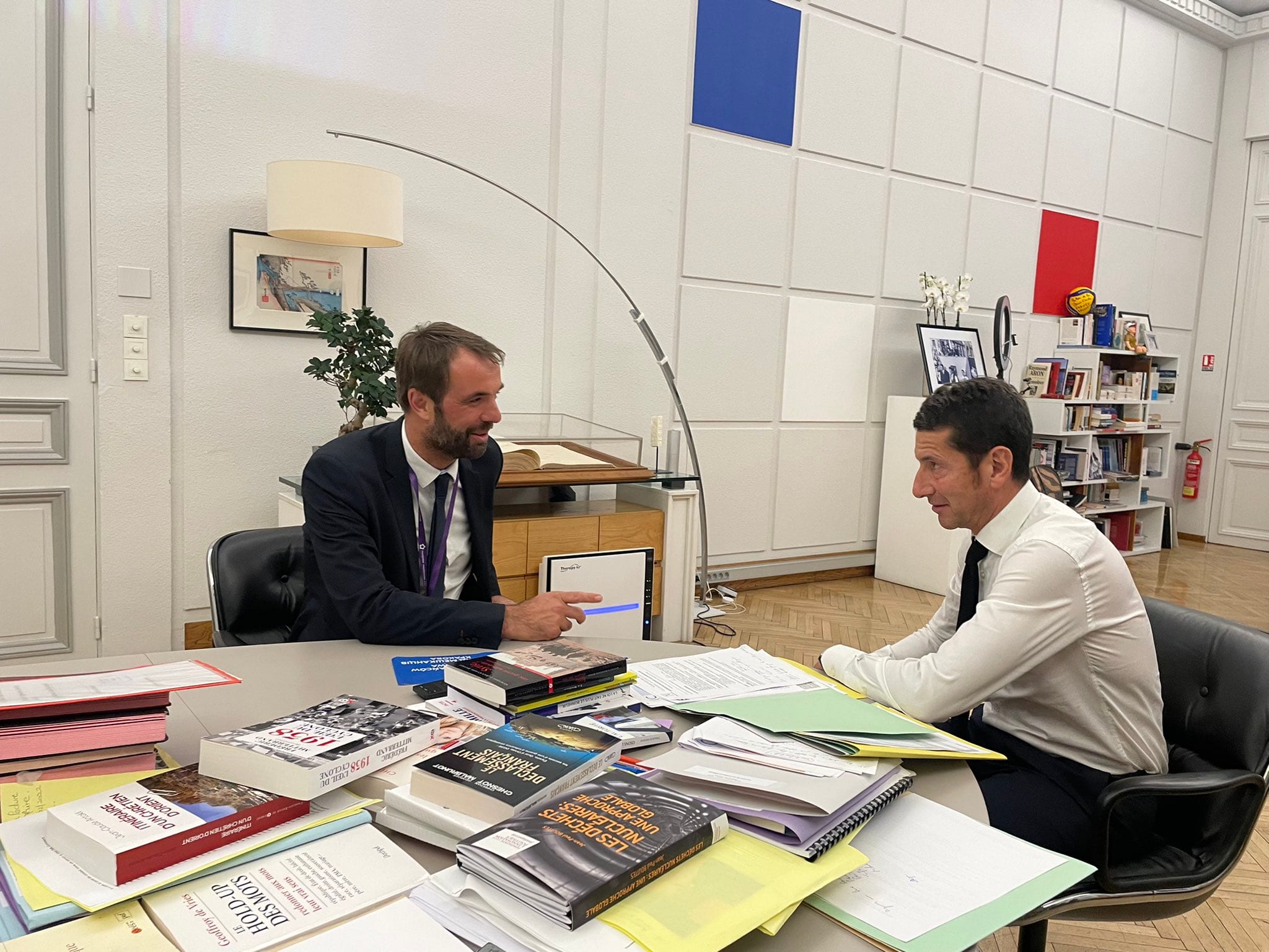 MIPIM : David Lisnard reçoit les maires de Montpellier et Saint-Ouen