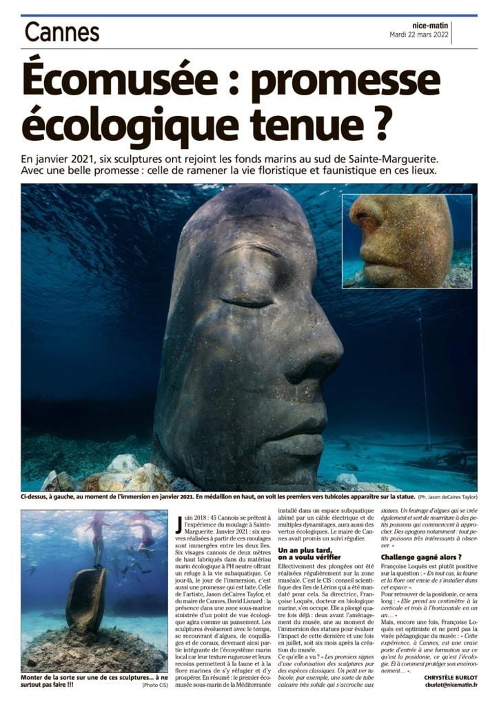L'écomusée de Cannes ramène la vie floristique et faunistique entre les îles de Lérins
