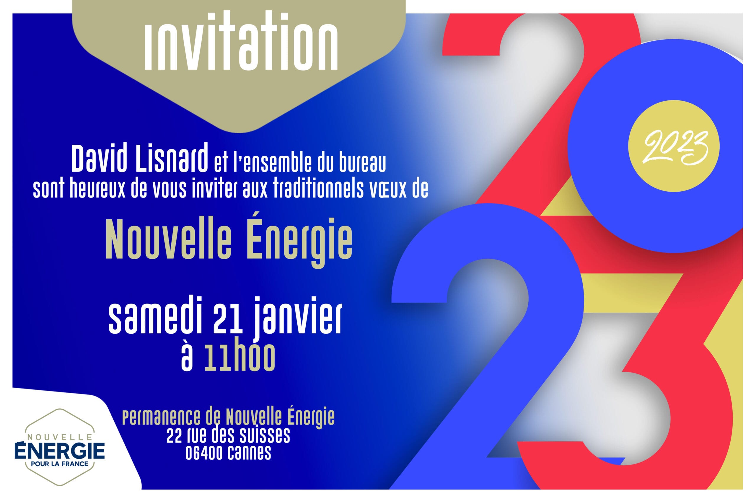 Voeux de Nouvelle Énergie