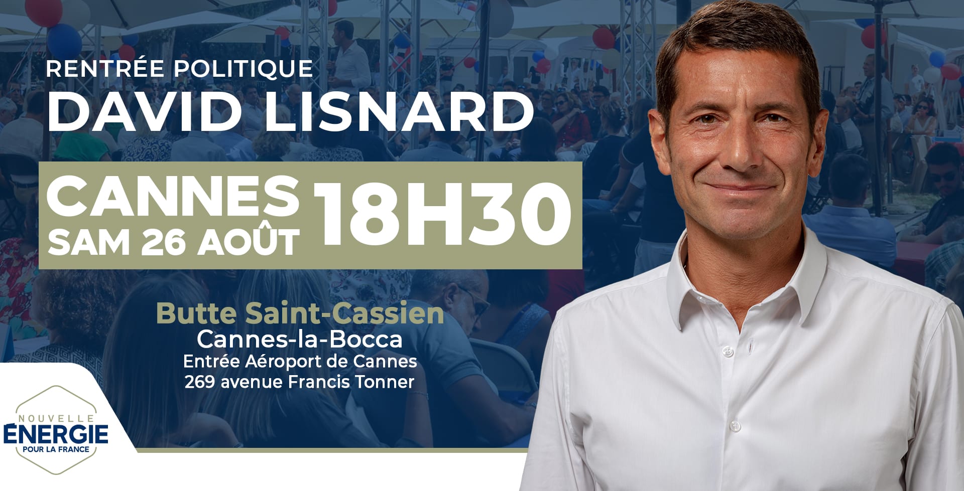 Rentrée politique de David Lisnard